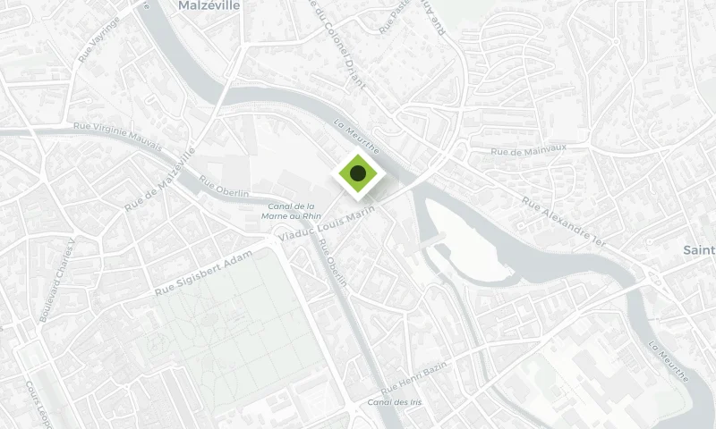 Carte de Gymnase Maurice Jacquet